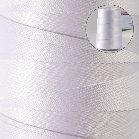 Threads 270l, 1000 m, white color No. 001-1