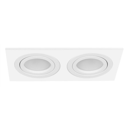 Pointed-built lamp Arte Lamp Tarf A2168PL-2WH, GU10, 2x50 W, 9.2x17.3x2.4 cm, white