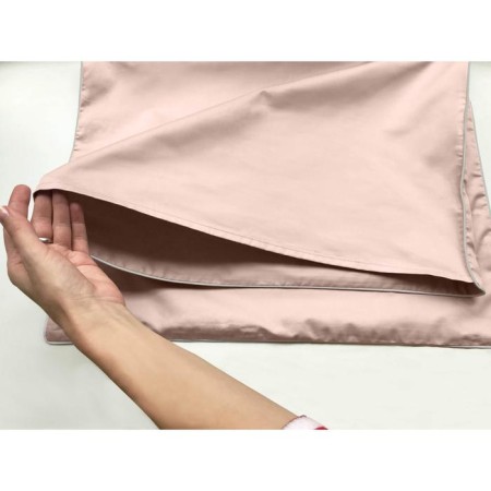 Pillowcase Satin Luxe, size 52x74 cm, color tea rose-1