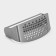 Press for garlic shares Steel, 10 × 5 cm, silver color