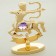 Souvenir Zodiac Sagittarius Sagittarius, 9.5 × 4 × 6.5 cm, with a crystal