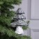Figure from Mishura "Silver Christmas tree" 17x13 cm, 10 LED, AG10x3 (in compl), T/white