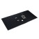 A4, 75 mm, Lamark, PVC, double-sided coating, metal edging, pocket for a spine, collected, black/black