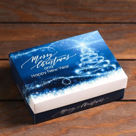 Gift box team "Christmas magic", 16.5 x 12.5 x 5.2 cm-1