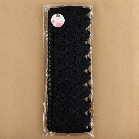 Lace Hypure, 45 mm × 6.8 ± 0.5 m, black color-2
