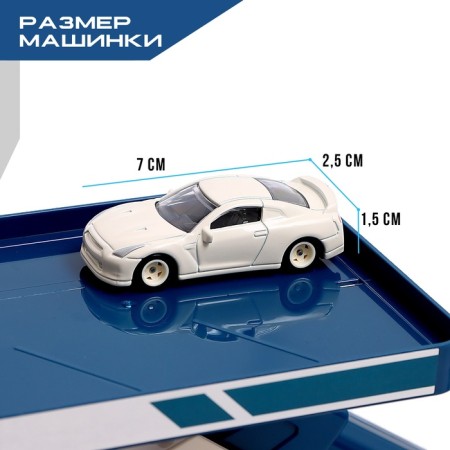 Parking "Building Station", with a display, light and sound-2