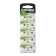 Battery Alkalin Camelion Mercury Free, AG0 (LR521, 379) -10BL, 1.5V, blister, 10 pcs.