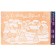 Stickers for the windows "snow -covered city", reusable, 33 x 50 cm, new year