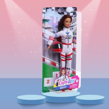 Mountable doll “Raster”, with accessories, Red color-3