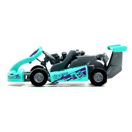 Metal machine "Karting", inertia, color mix-1