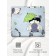 AMAROBABY 40X60 pillowcase set (Owls, Blue) -2 pcs.