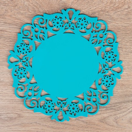 Hot “tea party” stand, 19 cm, color mix-4