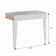 Toilet table "Beatrice No. 5", 850 × 470 × 750 mm, Palermo color / software Latte / Prima Beige
