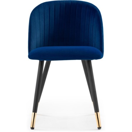 GABI Metal Metal Metal Carcass/velor, Black/Blue 50x54x78 cm-1
