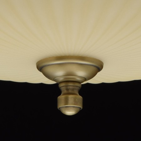 Closure ceiling "Aphrodite" 4x60W E14 Antique bronze 42x42x38 cm-8