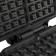 Electric waffle box KitFort KT-1620, 1000 watts, Belgian waffles, black