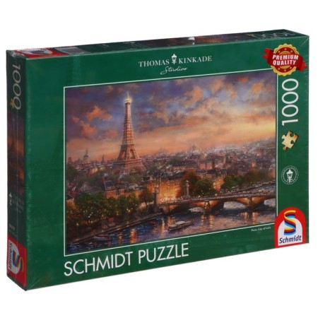 Puzzle "Thomas Kinkeid. City of Love - Paris ", 1000 elements