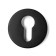 Lockland cylinder lining, round, black color, set
