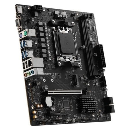 The MSI Pro B650M-B SOKKETAM5 AMD B650 2XDDR5 MATX AC`97 8ch (7.1) 2.5GG RAID+ 106498-2