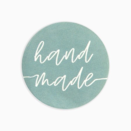 Банка для изготовления свечей с наклейкой «Hand made», 5 х 5,5 см.-4