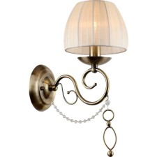 Wall lamp STILFORT 1009/05/01W amore, 1x40W, 260x260x390 mm, color antique bronze