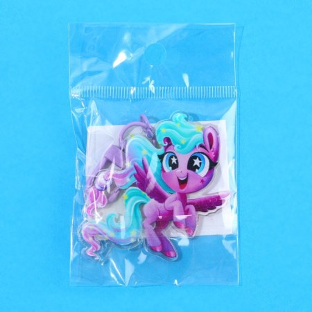 Acrylic keychain "Milash" with carbine, 5.2 x 5.5 cm-5
