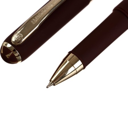 Ballic handle, 0.5 mm, Bruno visconti monaco, blue rod, brown body, in case-3