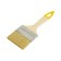 Flat “Akor” brush, metropolitan, artificial bristles, plastic handle, 75x8 mm