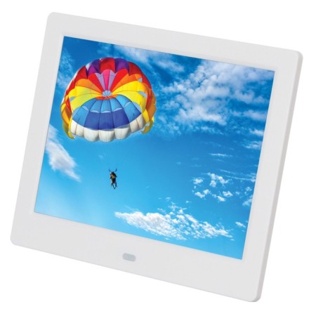 Digital photo frame Digma PF-843, 8 ", 1024x768, IPS, PDU plastic, video, white-6