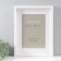 Photo frame MDF "Valerie" 30x40 cm with a paspartt 21x30 cm, white (plastic screen)