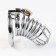 Belt of fidelity "Total cell No. 3", rings d = 4; 4.5; 5 cm, lock, key, metal