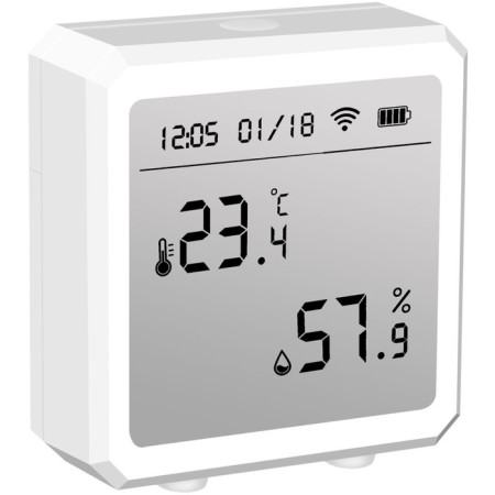 The temperature/humidity sensor Digma Disense T5 (DST5) is white-1