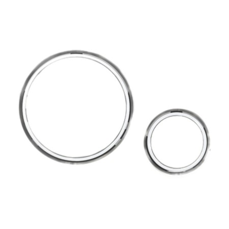 Alcadrain M772 control button, for hidden installation systems, chrome-mat/chrome-gloss