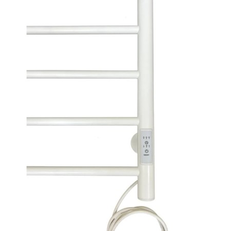 The electric heated towelputor "Sanprise" Aurora P6, 400x600 mm, universal, white-7