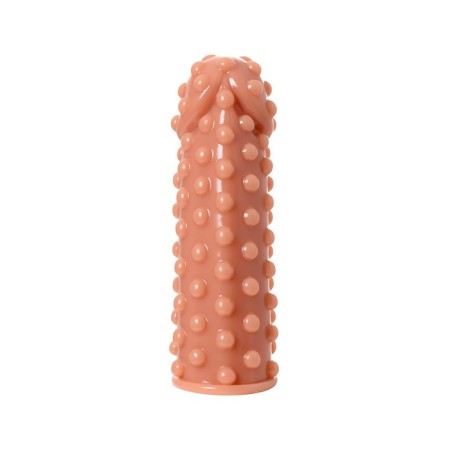 Kokos nozzle is realistic with additional stimulation, TPE, bodily, 12.7 cm-4