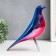 Souvenir Polystone "Bird" chameleon 25.5x25x8 cm