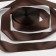 Satin tape, 50 mm × 100 ± 5 m, chocolate color
