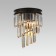 Lamp Citilux "Martin" CL332432, 12.5x32 cm, 3x60W, E14, brown color