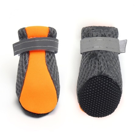 Dog boots "comfort +", size S (3, 5 x 3 cm), orange-2