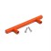 Cappio Frida-stainless handle, stainless steel, d = 12 mm, m/o 96 mm, orange color, 4 pcs.