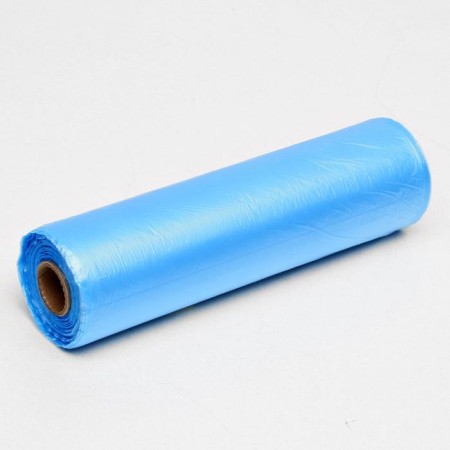 A set of packages of packing, on a sleeve, blue, 24 x 37 cm, 8 μm, 500 pcs.