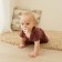 Children's pants minku, brown color, height 80-86 cm