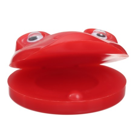 A set of rattles "Frogsat", 3 pcs., Castanets + marakas, red color, crumb I-8