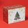 New Year's Dolyana Magic Wood, 16.8 × 12 × 9 cm, red color