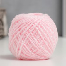 Acryl yarn 100% acrylic, 100m/40 ± 5 g (light rose)
