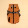 Jacket for dogs with a harness, size M (DS 30, OG 40, Osh 30 cm), mustard