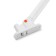 GAZLIFT 80N CAPPIO, closer, silent opening/closing, white, 2 pcs.