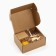 Gift set: spices for mulled wine, glass, cream honey "heat inside"
