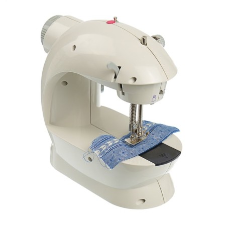 Sewing machine Luazon LSH-02, 5 W, compact, 4XAA or 220 V, white-11