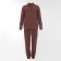 Women's costume (jumper, trousers) minku: casual collection chocolate color, size 48